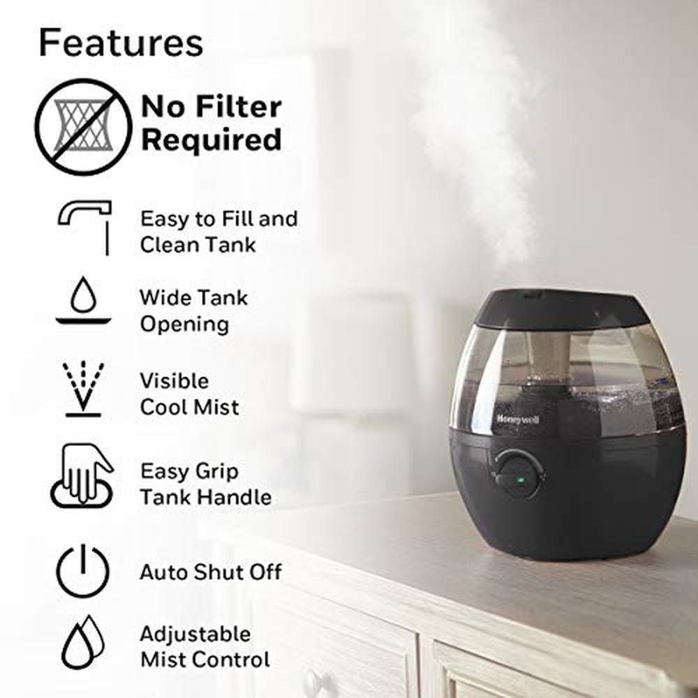 Room Honeywell: Honeywell HUL520B Mistmate Cool Mist – In Use