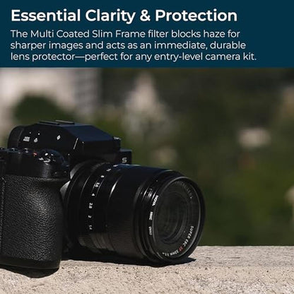 Hoya 40.5 mm UV(C) Digital HMC Screw-in Filter – Side View