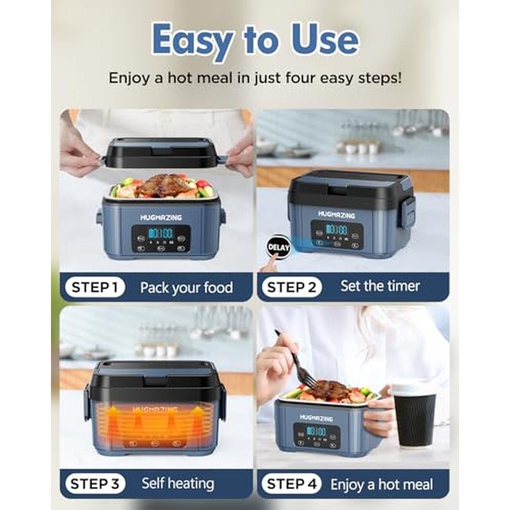 Lunch Box: Hugmazing Cordless Electric Rechargeable – Packaging