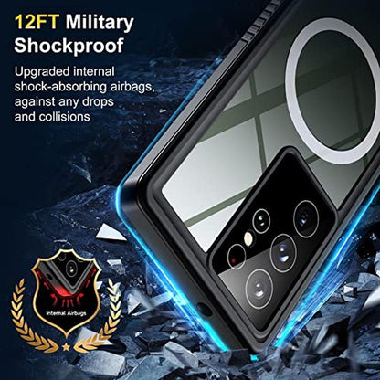 Galaxy S23 Ultra Case: Humixx Magnetic Waterproof Case – Packaging