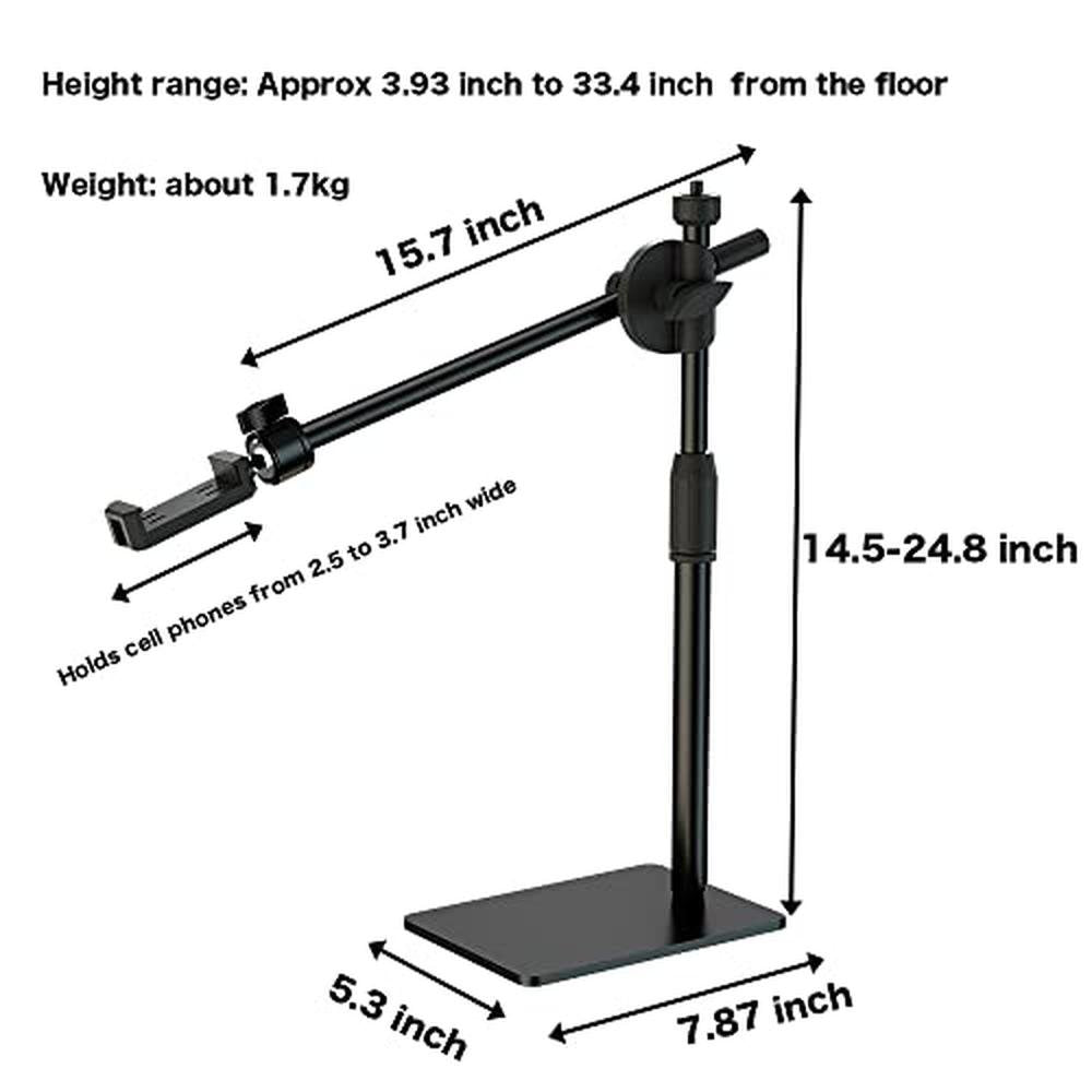 HVAYING Overhead Phone and Camera Mount Stand – Packaging
