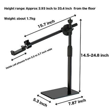 HVAYING Overhead Phone and Camera Mount Stand – Packaging