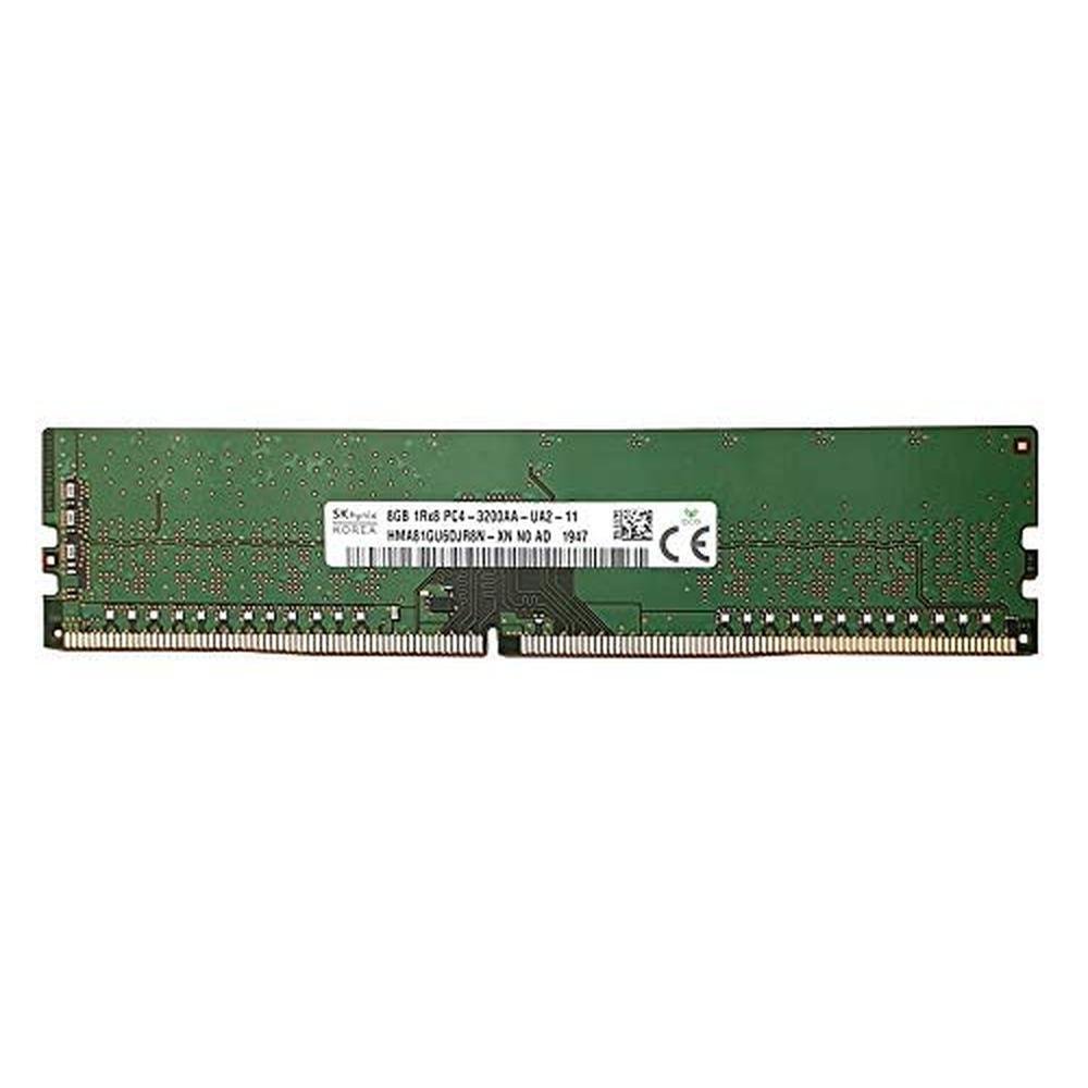 Hynix 8GB DDR4 PC4-25600 3200MHz 288-pin DIMM ram memory – Front View