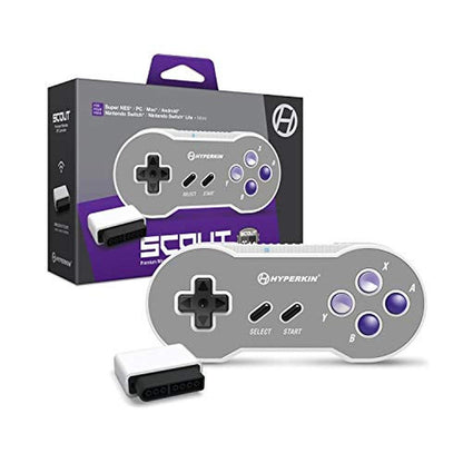 Hyperkin Scout: Premium BT Controller for SNES – Front View