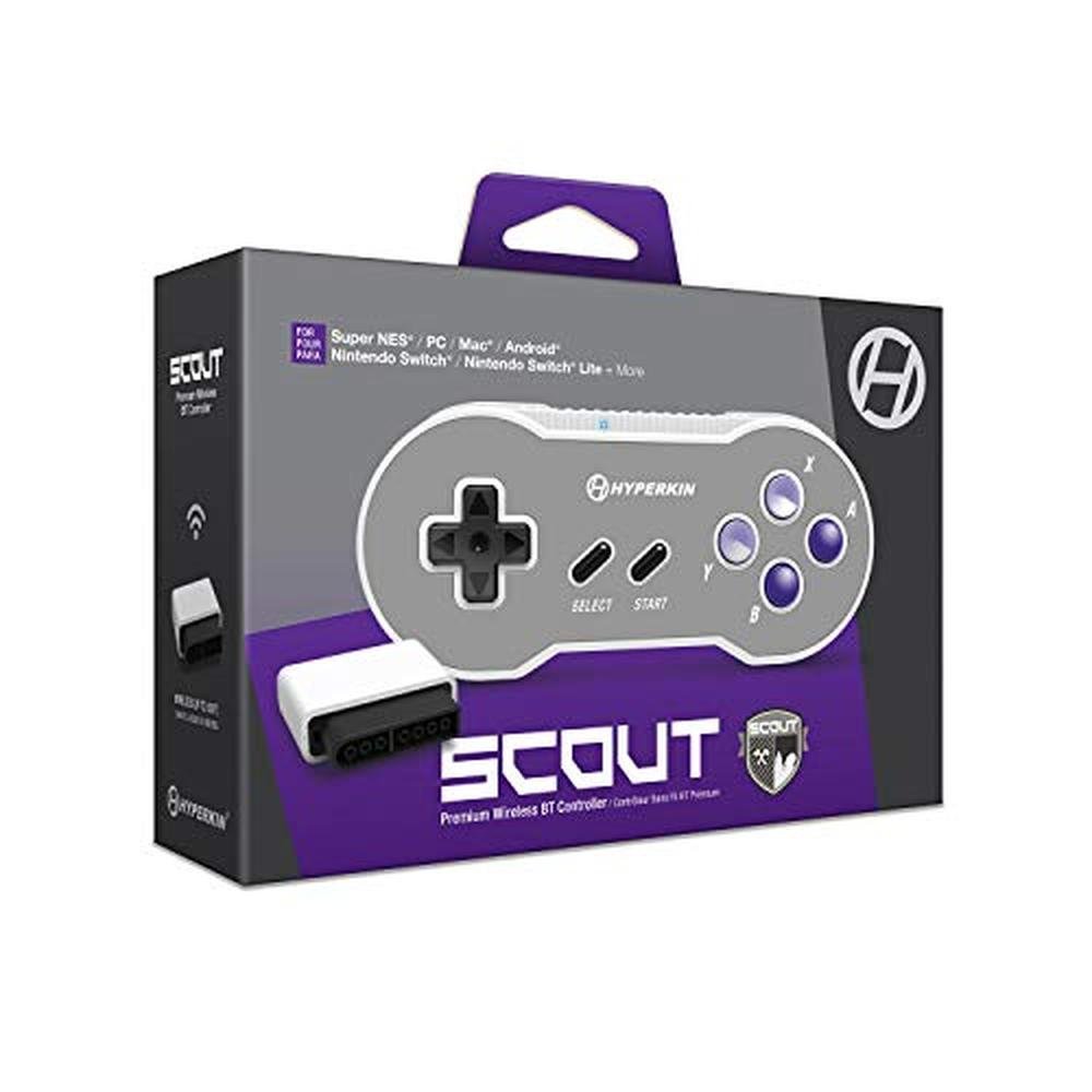 Hyperkin Scout: Premium BT Controller for SNES – Side View