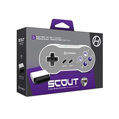 Hyperkin Scout: Premium BT Controller for SNES – Side View