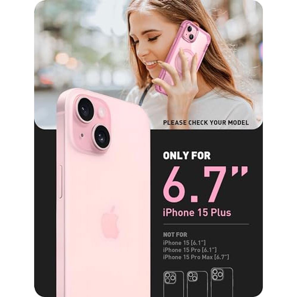 iPhone Plus Case: i-Blason Ares Mag iPhone 15 Plus Case – Side View