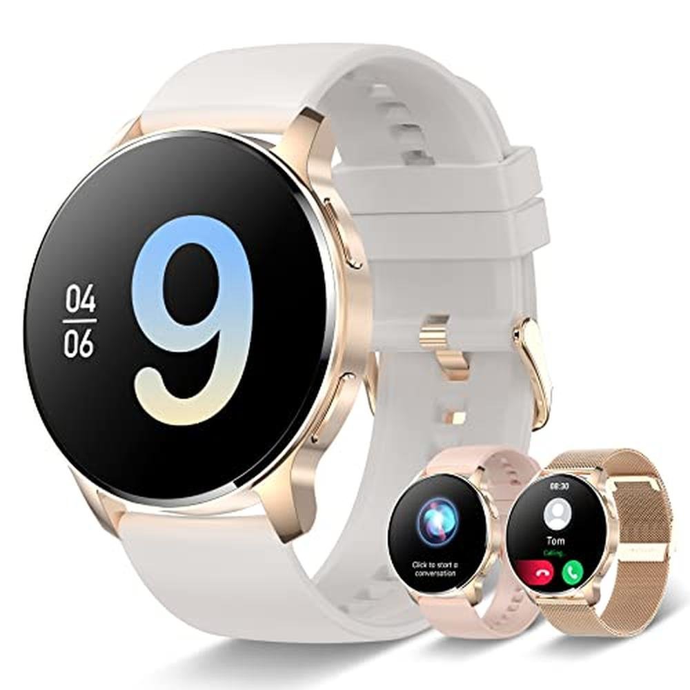 Iaret Smart Watch for Women: Iaret Waterproof Smartwatch – Front View