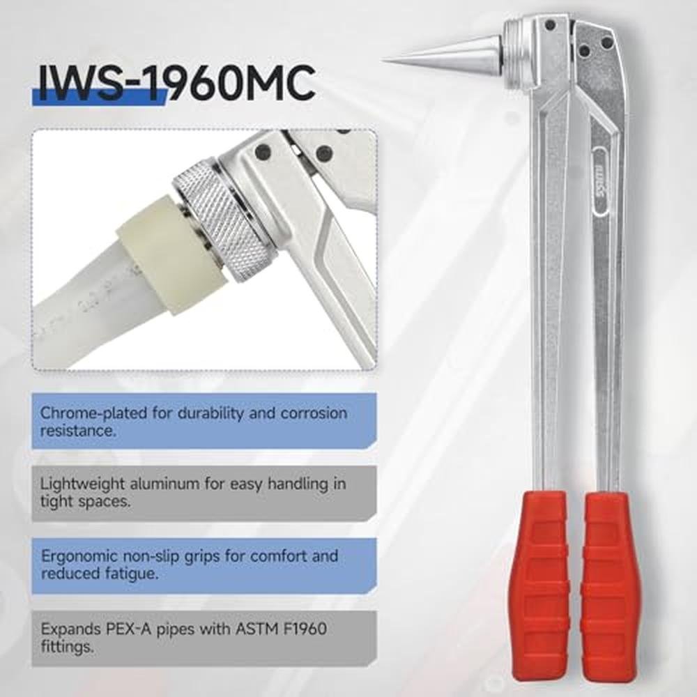 ProPEX Expanding Tool Kit: iCrimp 3/8 – Close-up Detail