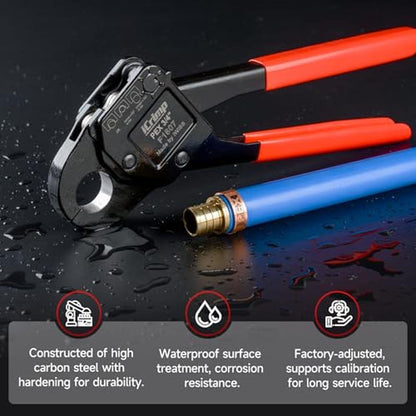 iCrimp Angle Head F1807: Premium PEX Pipe Crimping Tool for – Packaging