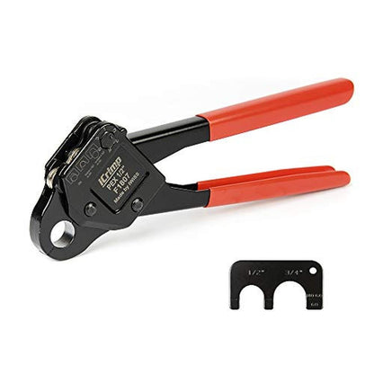 iCrimp Angle Head F1807: Premium PEX Pipe Crimping Tool for – Front View