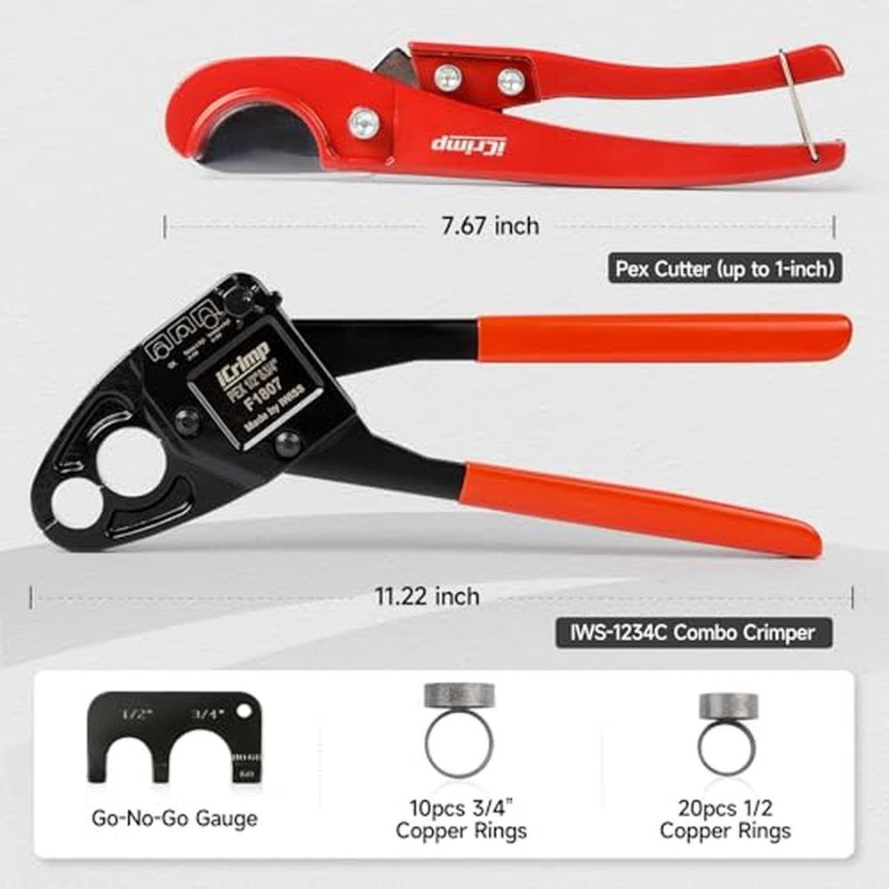 icrimp angle: iCrimp F1807 PEX Crimping Tool – Side View