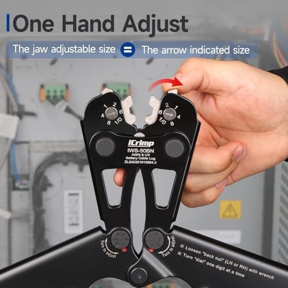 iCrimp Battery Cable Lug Crimping Tool Kit – Packaging