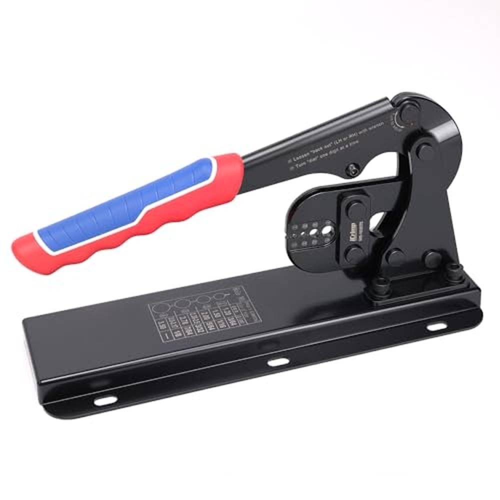 Bench iCrimp: iCrimp Bench Swaging Tool for Crimping – Front View