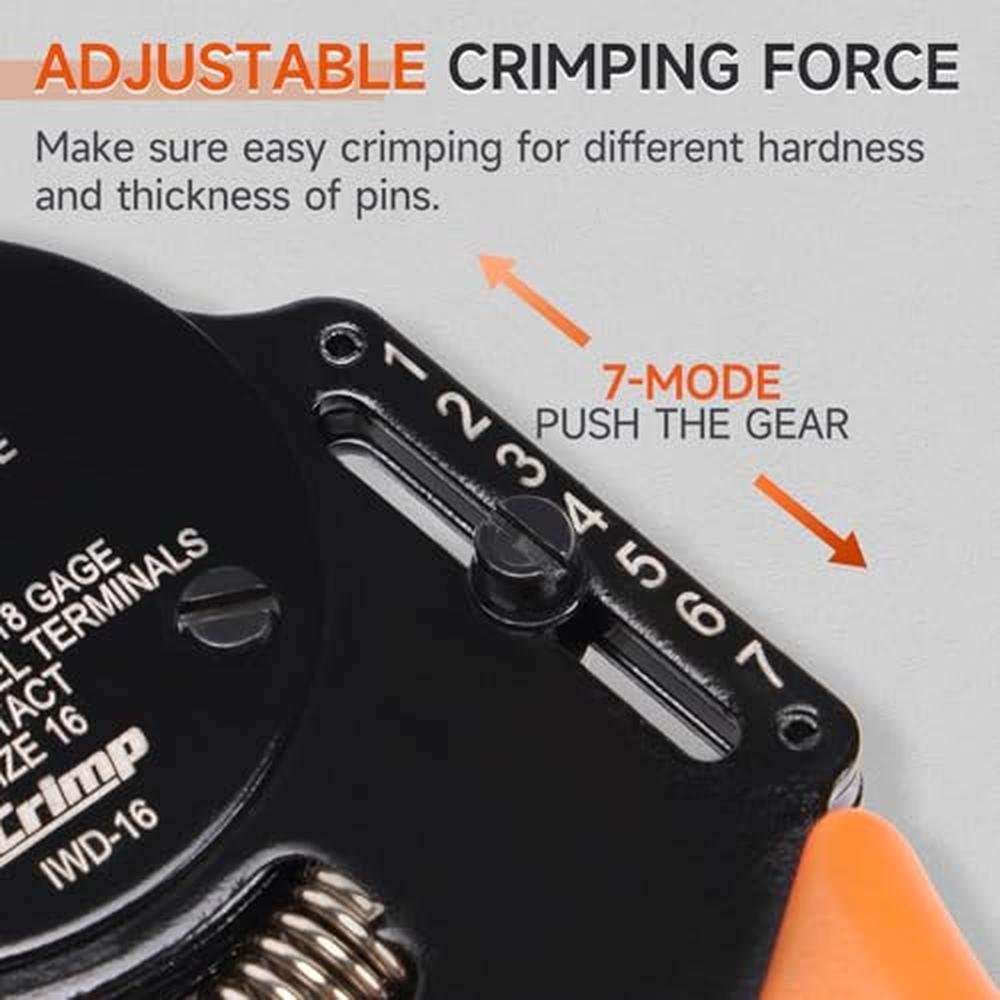 icrimp closed barrel crimper: 4-way indent 8 impression – Packaging