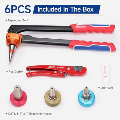 iCrimp Tool: iCrimp Compact PEX-A Expander Tool Kit – Side View