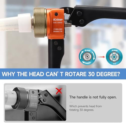 iCrimp Tool: iCrimp Compact PEX-A Expander Tool Kit – In Use