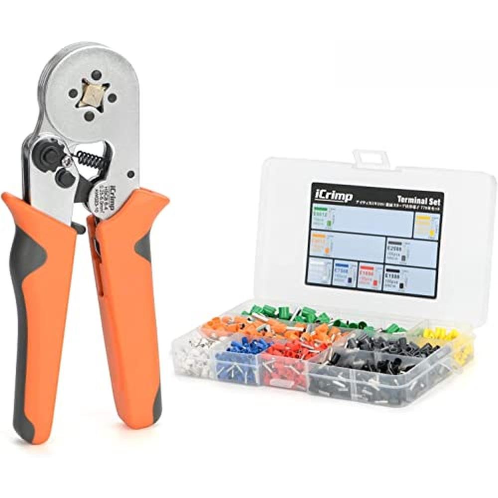 iCrimp Ferrule: Premium Crimping Tool Kit – Front View