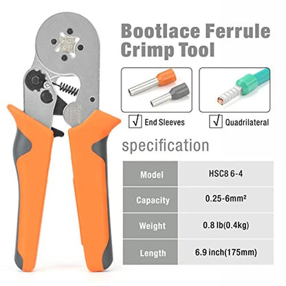 iCrimp Ferrule: Premium Crimping Tool Kit – Side View