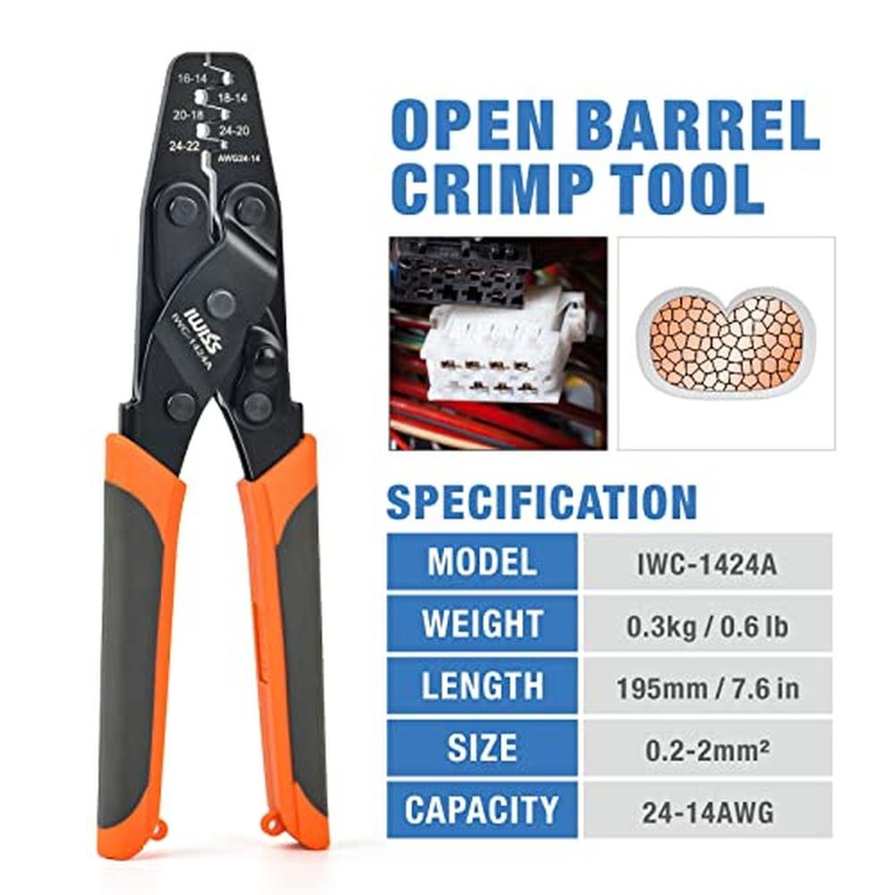 Crimping Tool: ICRIMP IWC 1424A – Side View