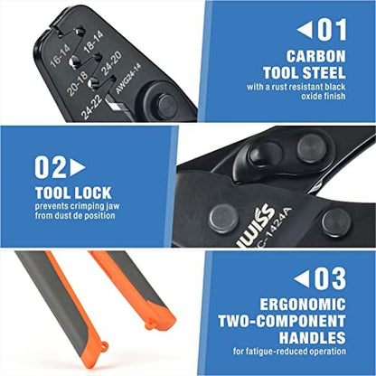 Crimping Tool: ICRIMP IWC 1424A – Close-up Detail