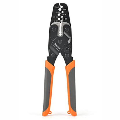 Wire Terminals: iCrimp IWC-1424AB Wire Crimping Tool for – Front View