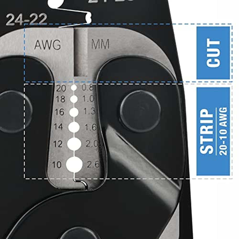 Wire Terminals: iCrimp IWC-1424AB Wire Crimping Tool for – In Use