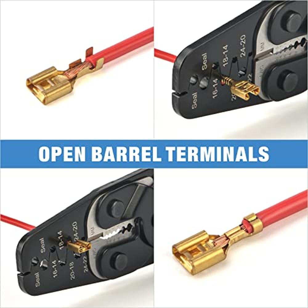 Wire Terminals: iCrimp IWC-1424AB Wire Crimping Tool for – Packaging