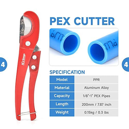 PEX Tool: iCrimp IWS-1807CN PEX Crimping Tool Kit – Packaging