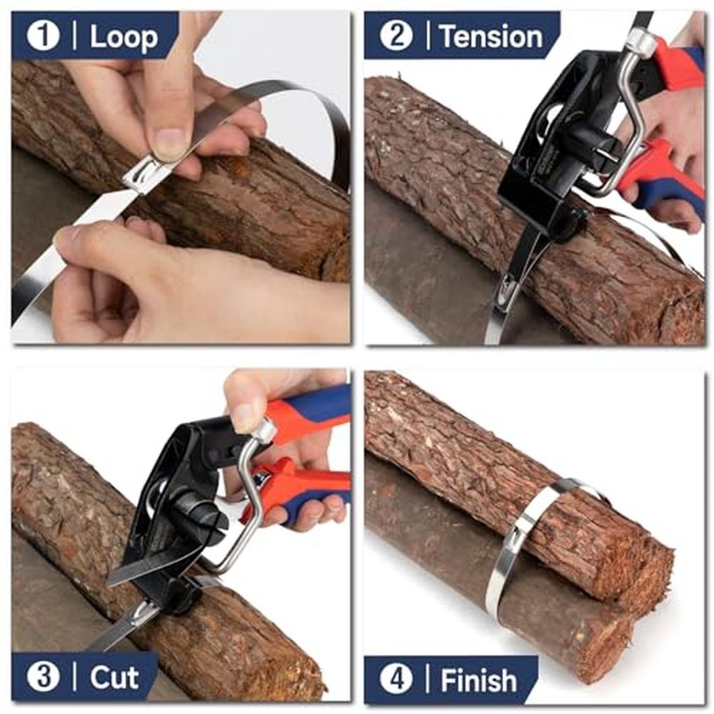 iCrimp One-Handed Stainless Steel Zip Tie Gun – Packaging
