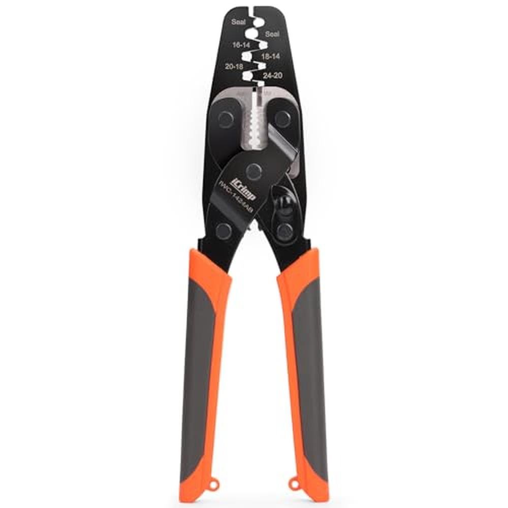 Terminal iCrimp: iCrimp Open Barrel Terminal & Weather Pack – Front View