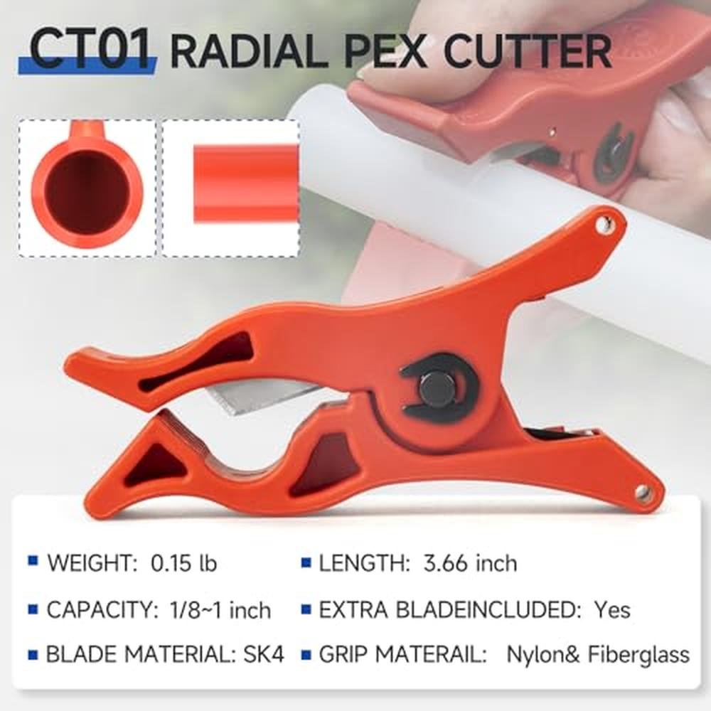 iCrimp Tool: USA Warehouse PEX Expansion Tool Kit – In Use