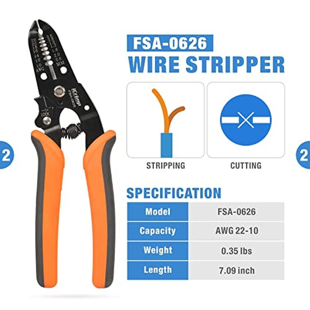 Connector Insulated: iCrimp Quick Change Ratcheting Crimper – Close-up Detail
