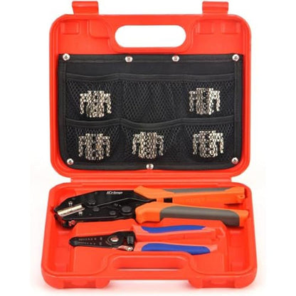 Wire Insulated Crimper: iCrimp Quick Change Ratcheting Tool – Front View