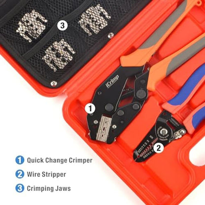 Wire Insulated Crimper: iCrimp Quick Change Ratcheting Tool – Packaging
