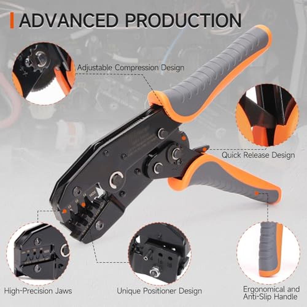 Deutsch Tool: iCrimp Ratchet Deutsch Crimp Tool for DT – Packaging