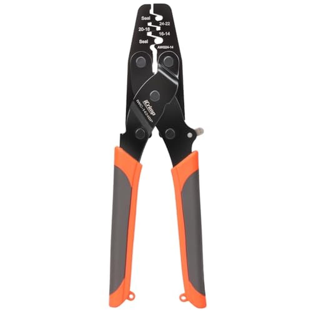 iCrimp Ratchet: iCrimp IWS-1424BP Weather Pack Sealed – Front View