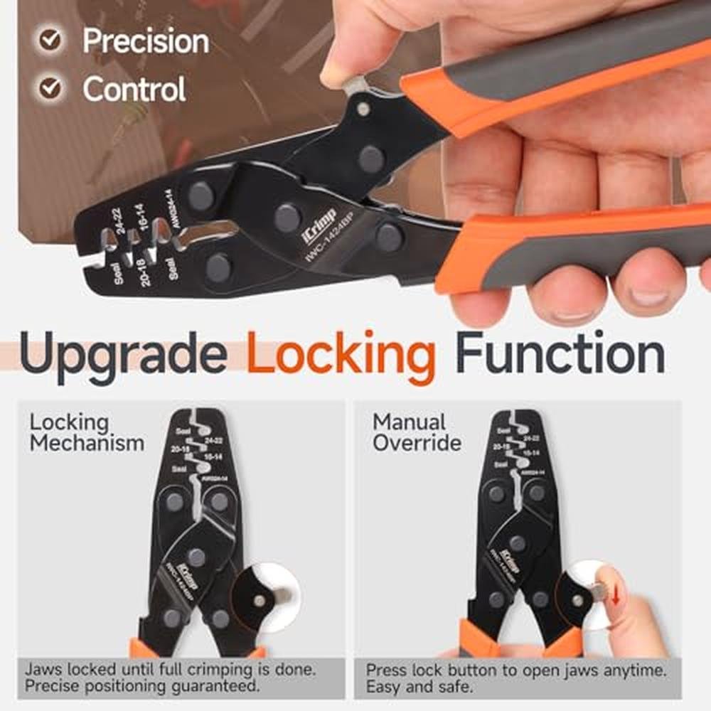 iCrimp Ratchet: iCrimp IWS-1424BP Weather Pack Sealed – Packaging
