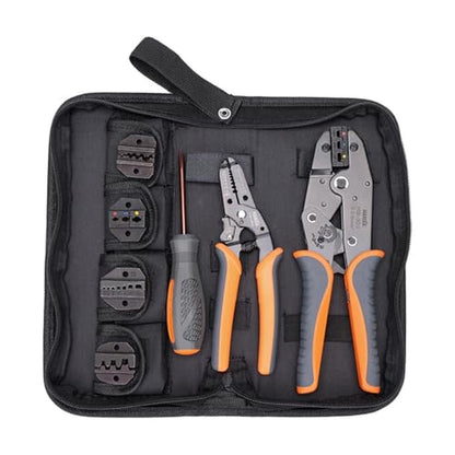 Wire Insulated Crimping Tool: iCrimp Ratchet Set 5 – Front View
