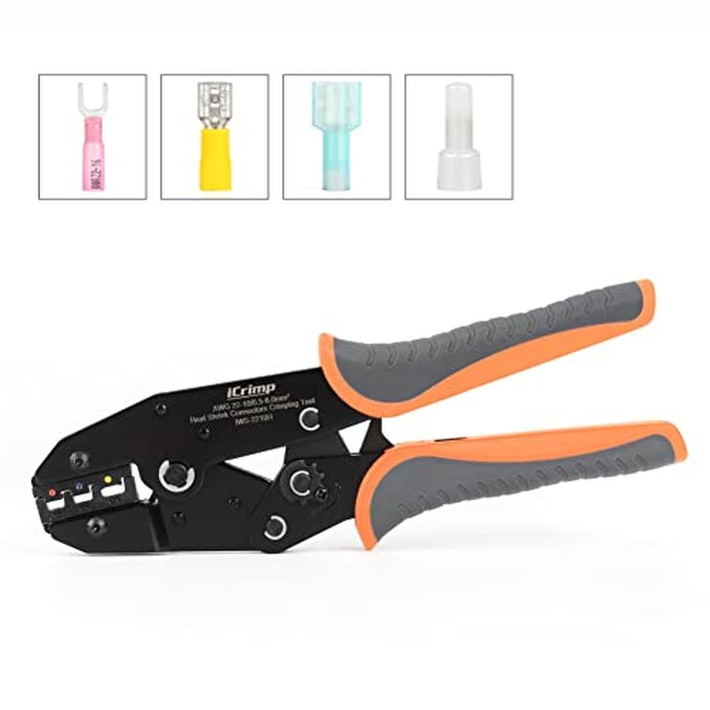 Connectors Crimper: Ratcheting Crimping Tools for Heat – In Use