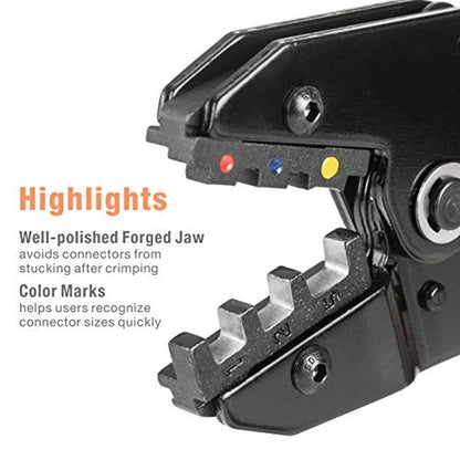 Connectors Crimper: Ratcheting Crimping Tools for Heat – Packaging