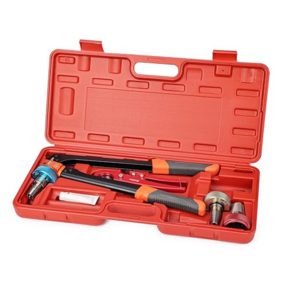 PEX Expansion: iCrimp Ratcheting PEX Expansion Tool Kit – Front View