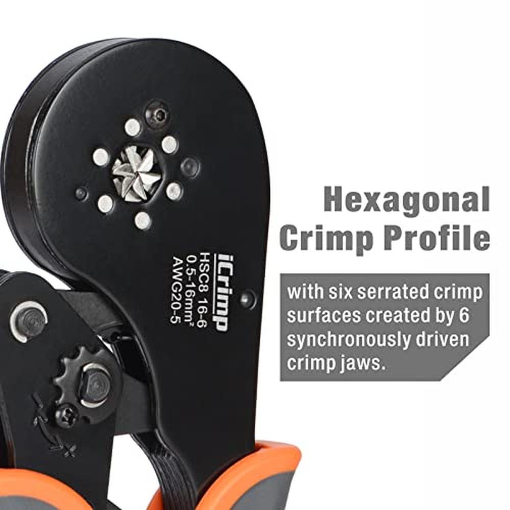 iCrimp Crimping Tool: iCrimp Self-adjustable Plier for – Side View