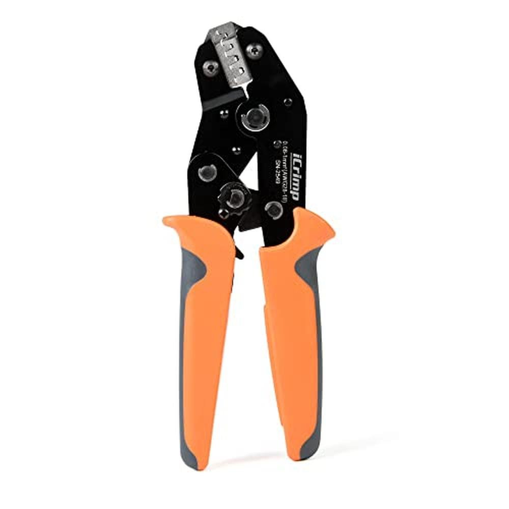 icrimp 2549: Premium Ratchet Crimper 0.08-1.0 mm – Front View