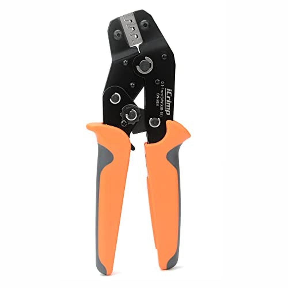 icrimp 28b: Dupont Terminal Ratchet Crimper 0.1-1.0mm – Front View