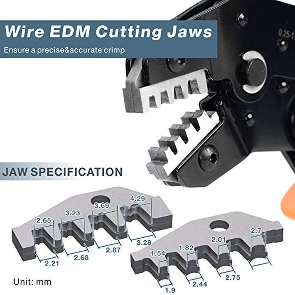iCrimp SN-58B Ratchet Crimper – Close-up Detail
