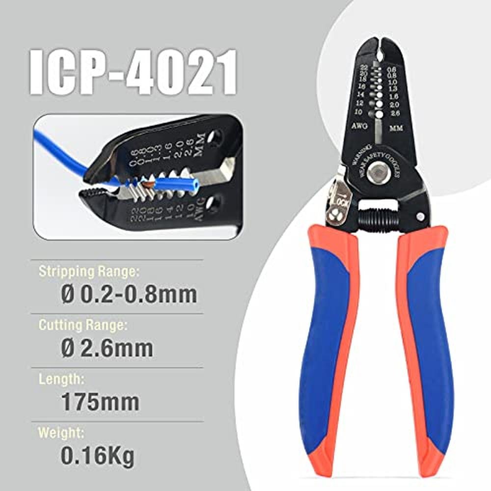 Insulated iCrimp: iCrimp SN Ratchet Electrician Crimping – In Use