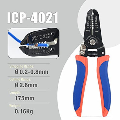 Insulated iCrimp: iCrimp SN Ratchet Electrician Crimping – In Use