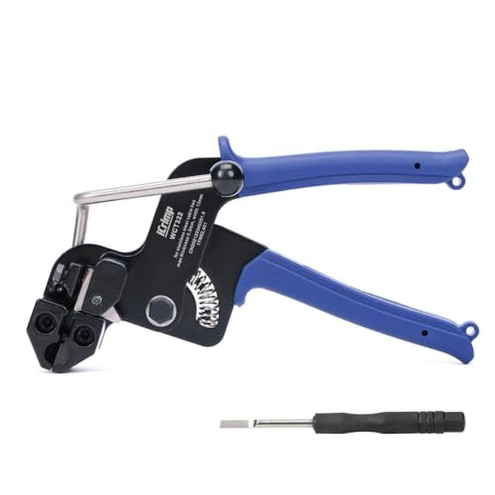 Tool Zip: iCrimp Stainless Steel Cable Tie Tool Zip Gun – Front View