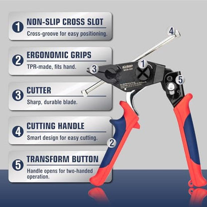Steel Strapping: iCrimp Steel Strapping Banding Tool – Close-up Detail